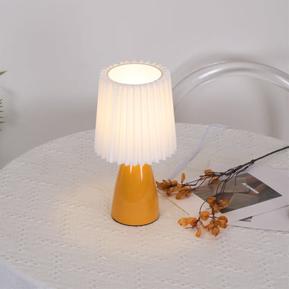 Ceramic Table Lamp with Fabric Shade – Modern Design for Indoor Use 6
