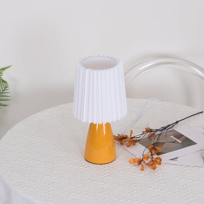 Ceramic Table Lamp with Fabric Shade – Modern Design for Indoor Use 7