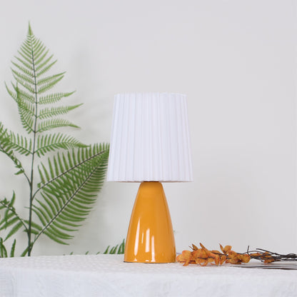 Ceramic Table Lamp with Fabric Shade – Modern Design for Indoor Use 8