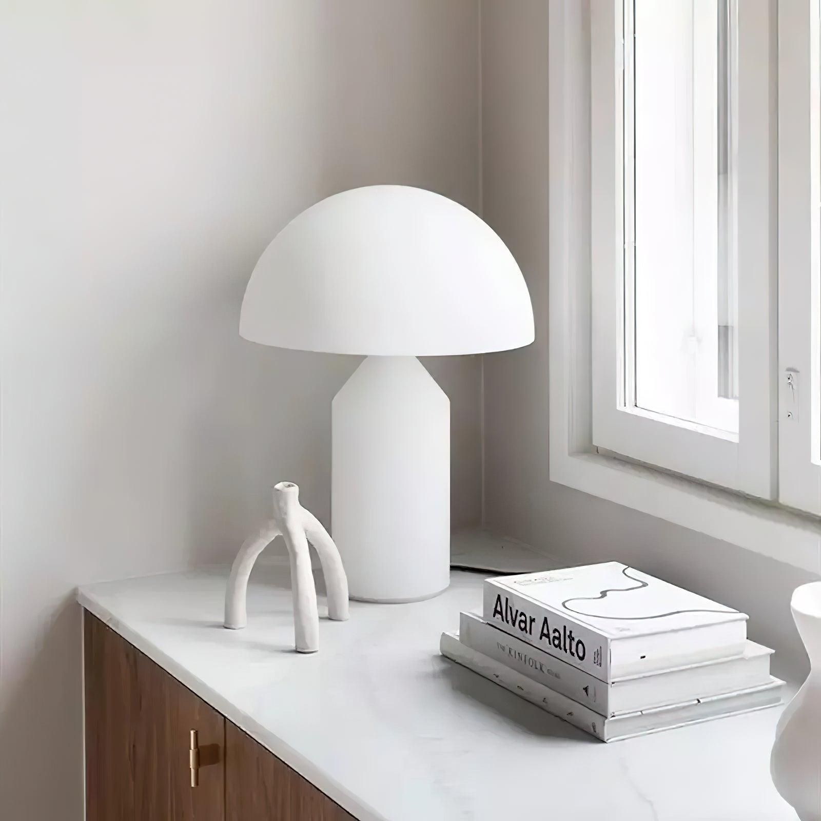 Atollo Glass Table Lamp – Elegant Geometric Design for Home Décor 3