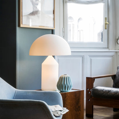 Atollo Glass Table Lamp – Elegant Geometric Design for Home Décor 5