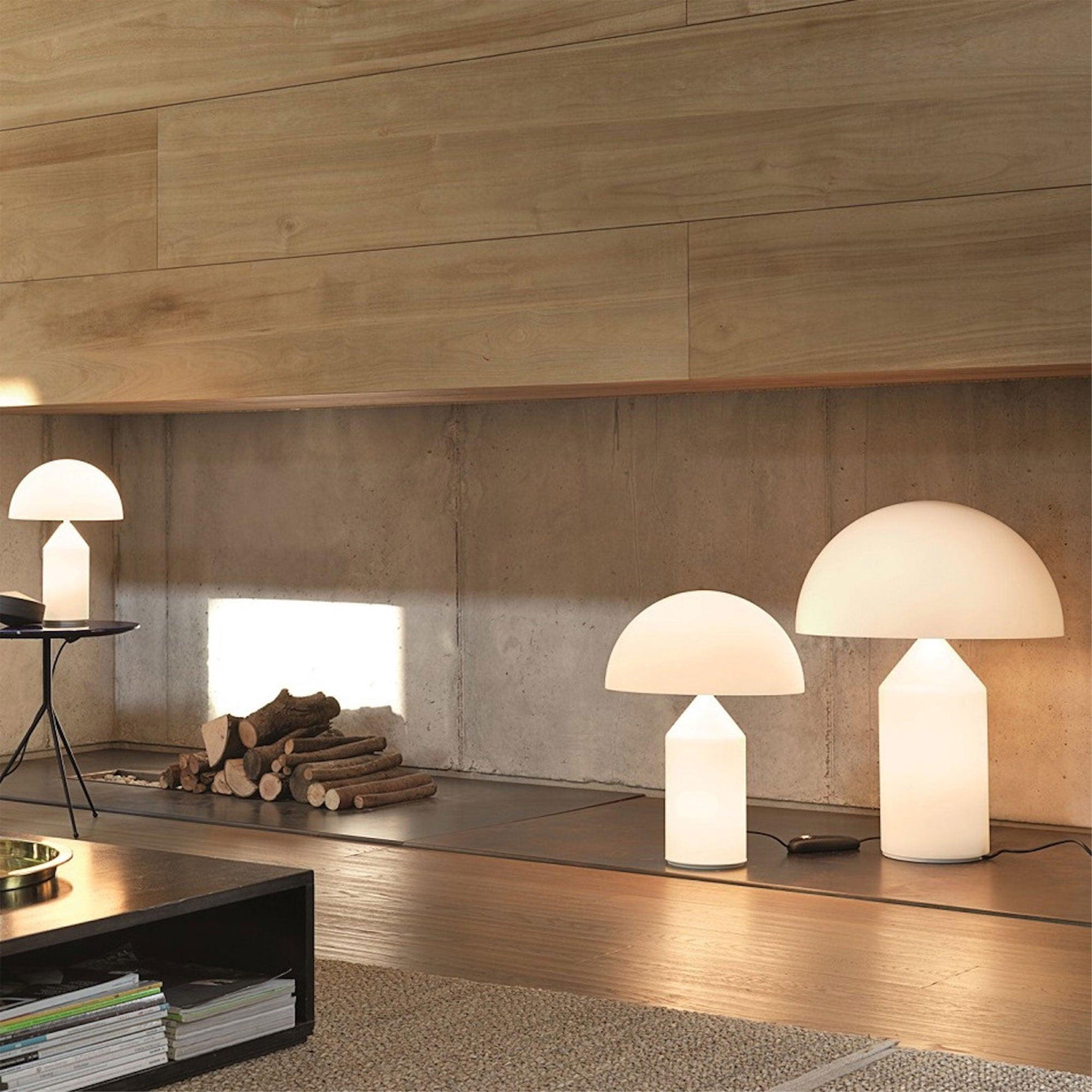 Atollo Glass Table Lamp – Elegant Geometric Design for Home Décor 6