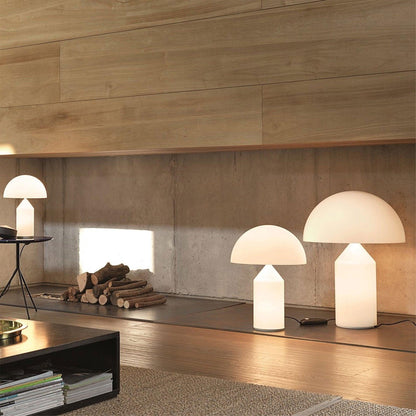 Atollo Glass Table Lamp – Elegant Geometric Design for Home Décor 6