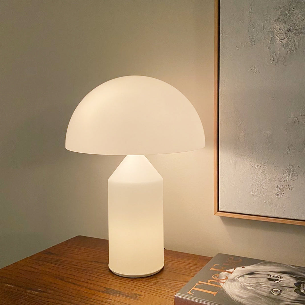Atollo Glass Table Lamp – Elegant Geometric Design for Home Décor 7