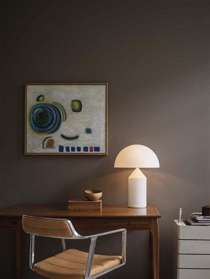 Atollo Glass Table Lamp – Elegant Geometric Design for Home Décor 10