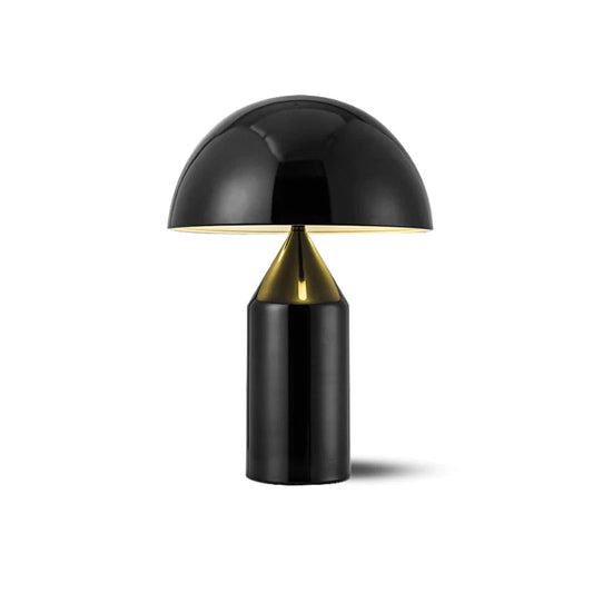 Geometric Metal Table Lamp – Modern Design for Bedroom or Living Room – LED Compatible, Sizes 25cm and 35cm 1