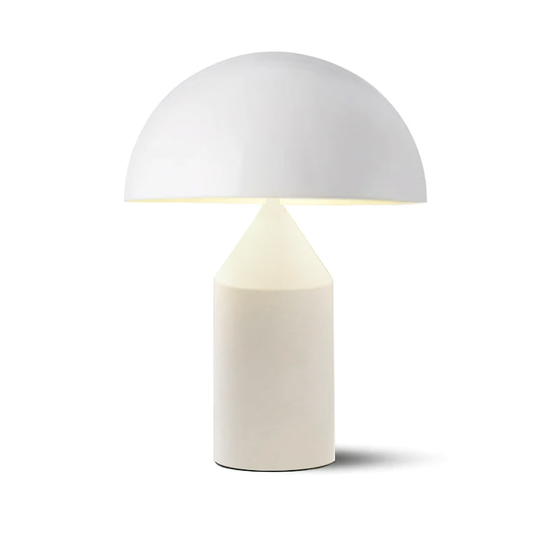 Geometric Metal Table Lamp – Modern Design for Bedroom or Living Room – LED Compatible, Sizes 25cm and 35cm 12