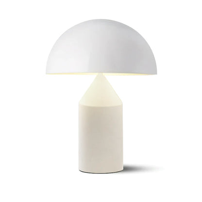 Geometric Metal Table Lamp – Modern Design for Bedroom or Living Room – LED Compatible, Sizes 25cm and 35cm 12