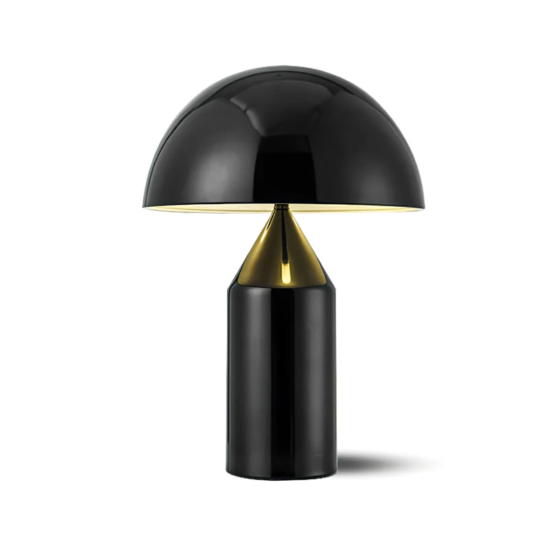 Geometric Metal Table Lamp – Modern Design for Bedroom or Living Room – LED Compatible, Sizes 25cm and 35cm 10