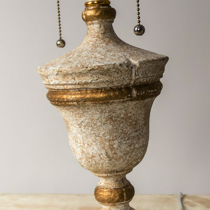 Vintage-Inspired Table Lamp with Antique-Style Base – 30cm for Bedroom or Living Room 5