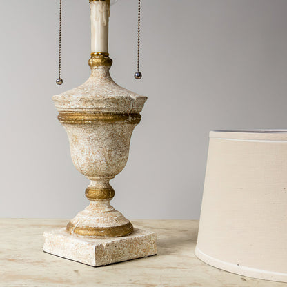 Vintage-Inspired Table Lamp with Antique-Style Base – 30cm for Bedroom or Living Room 6
