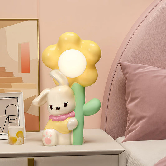 Bunny Table Lamp with LED Light – Adorable Indoor Companion for Kids 1
