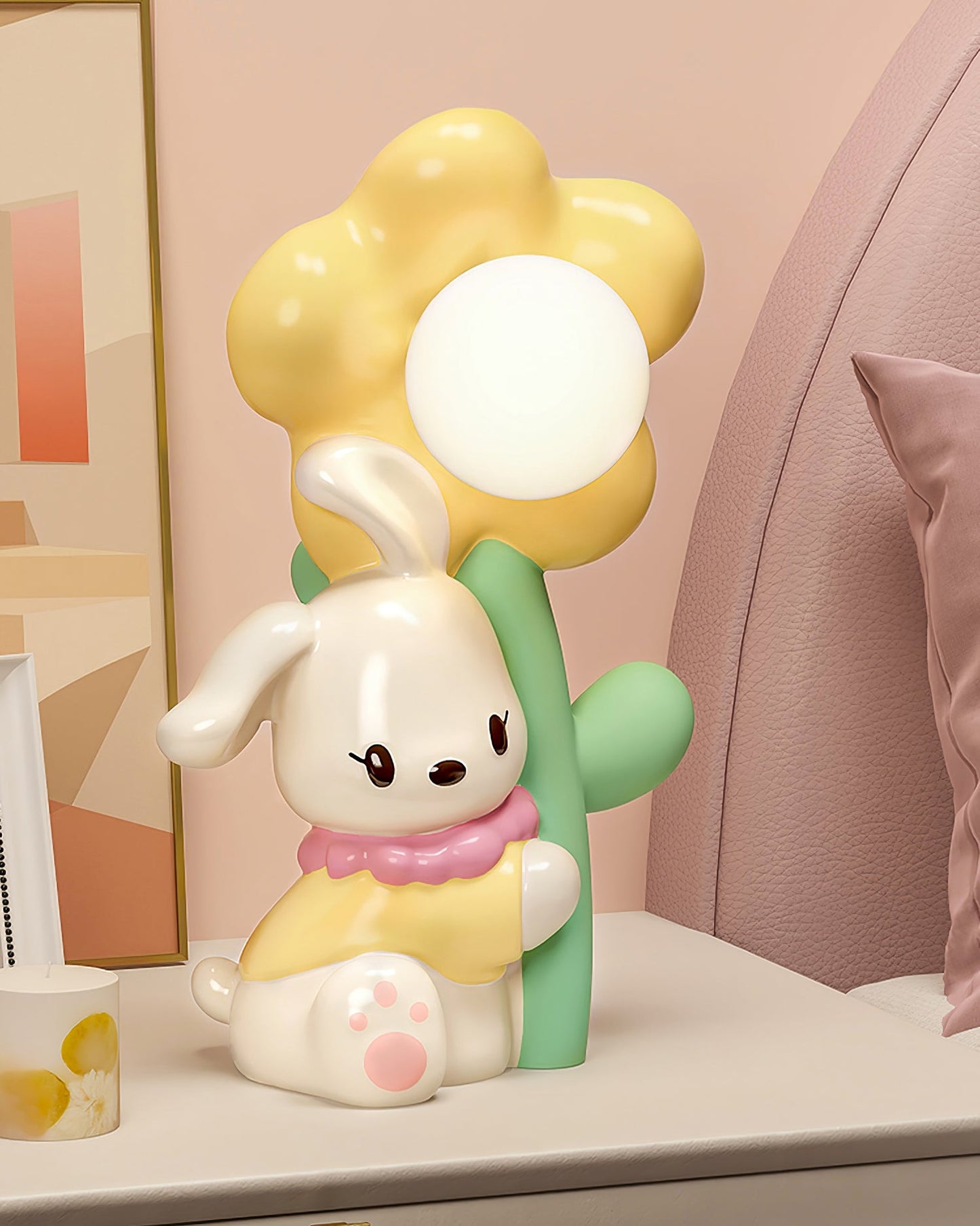Bunny Table Lamp with LED Light – Adorable Indoor Companion for Kids 5