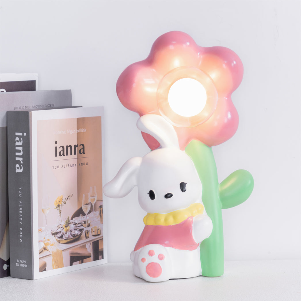 Bunny Table Lamp with LED Light – Adorable Indoor Companion for Kids 9