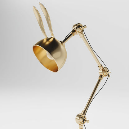 Bunny Task Table Lamp with Gold Finish – Stylish Bedside or Desk Lamp for Bedroom 2