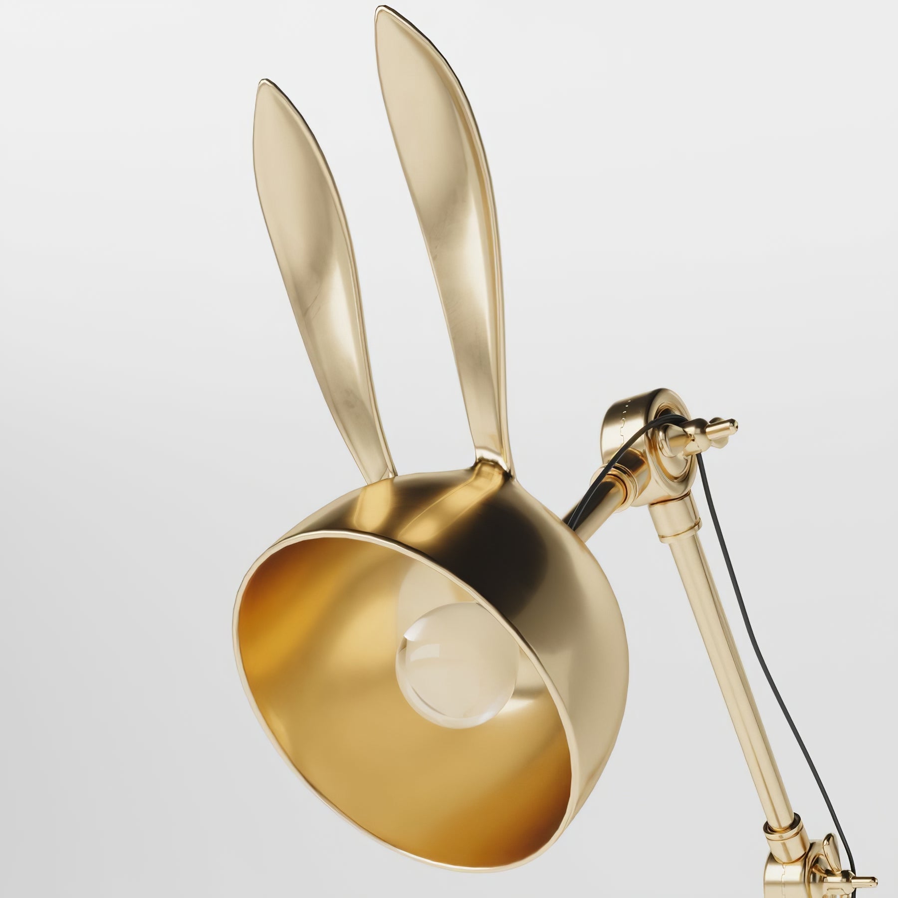 Bunny Task Table Lamp with Gold Finish – Stylish Bedside or Desk Lamp for Bedroom 4