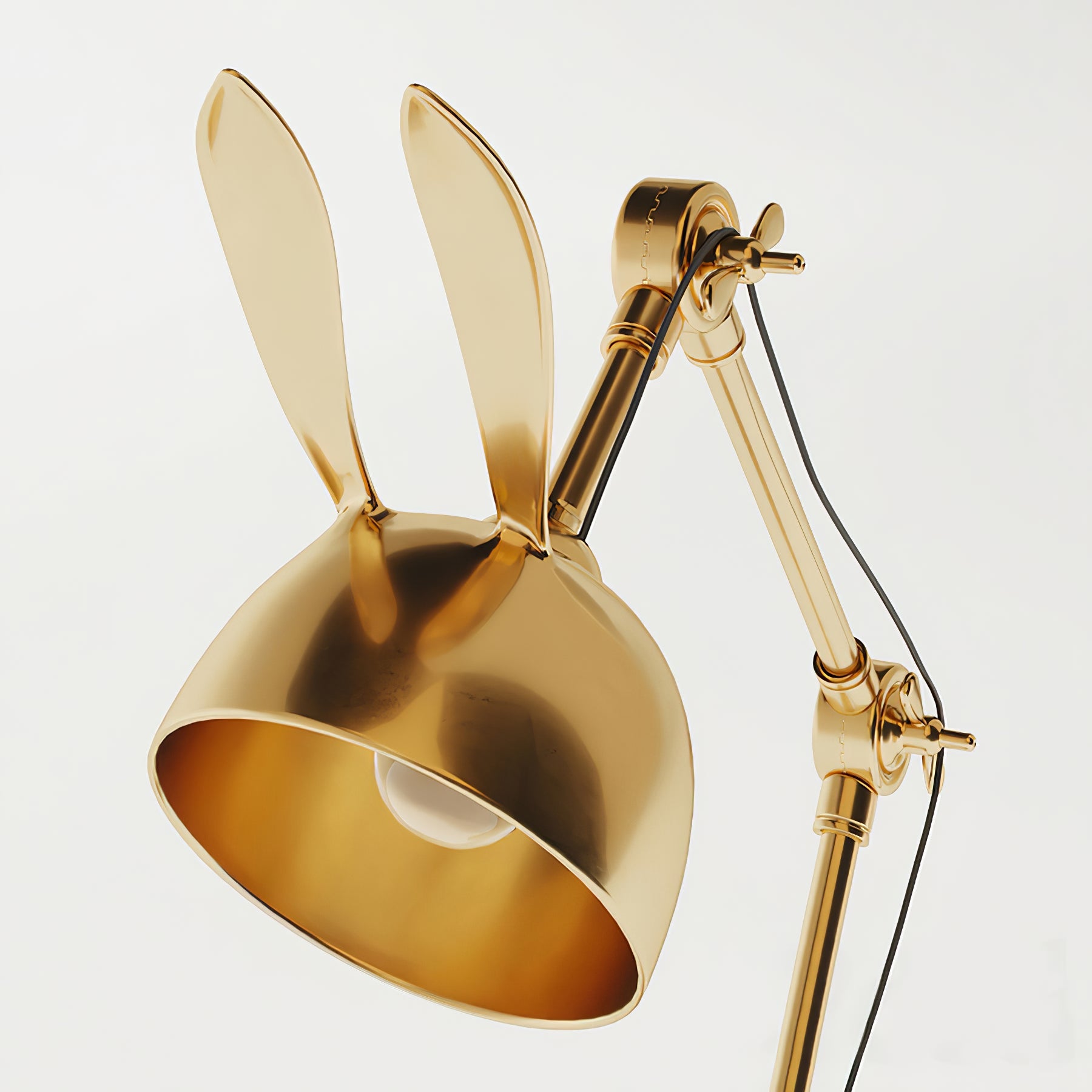 Bunny Task Table Lamp with Gold Finish – Stylish Bedside or Desk Lamp for Bedroom 5