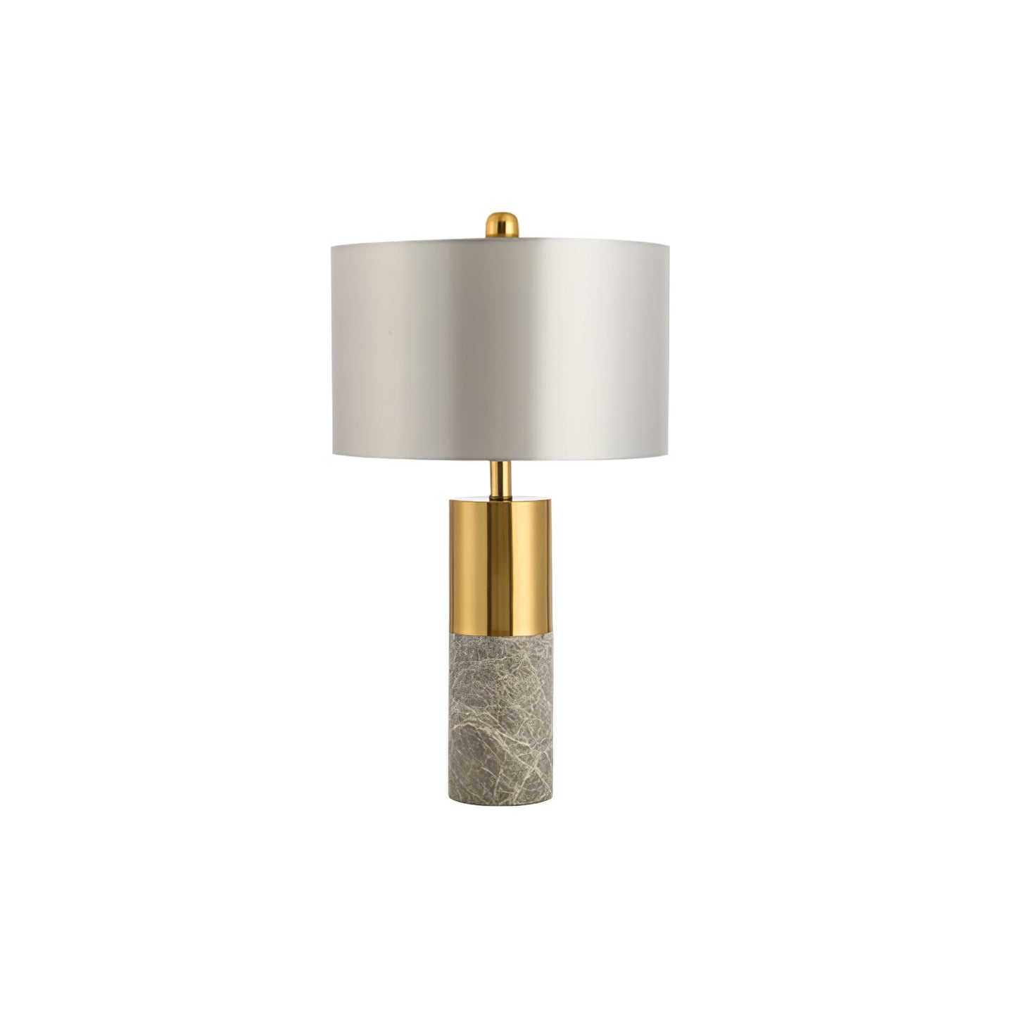 Cairo Marble Table Lamp with Fabric Shade – Elegant Indoor Lighting Fixture 11
