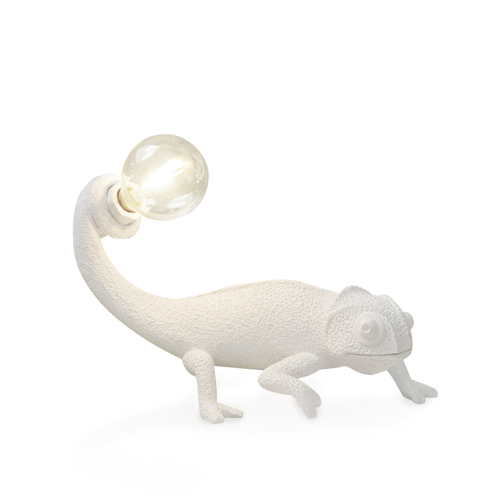 Chameleon Table Lamp - Unique Colorful Resin Design for Bedroom or Living Room 2