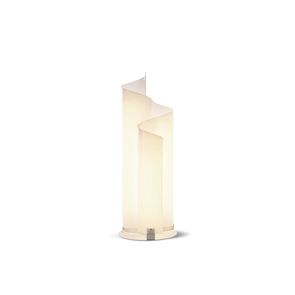 Modern Spiral Table Lamp with Integrated LED – 22cm Diameter, 77cm Height 1