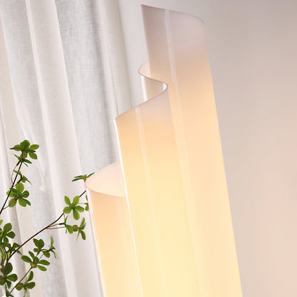 Modern Spiral Table Lamp with Integrated LED – 22cm Diameter, 77cm Height 7