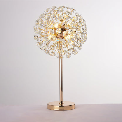Elegant Crystal Dandelion Table Lamp – 30cm, Indoor Bedroom or Desk Lighting 3