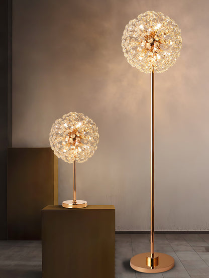 Elegant Crystal Dandelion Table Lamp – 30cm, Indoor Bedroom or Desk Lighting 7