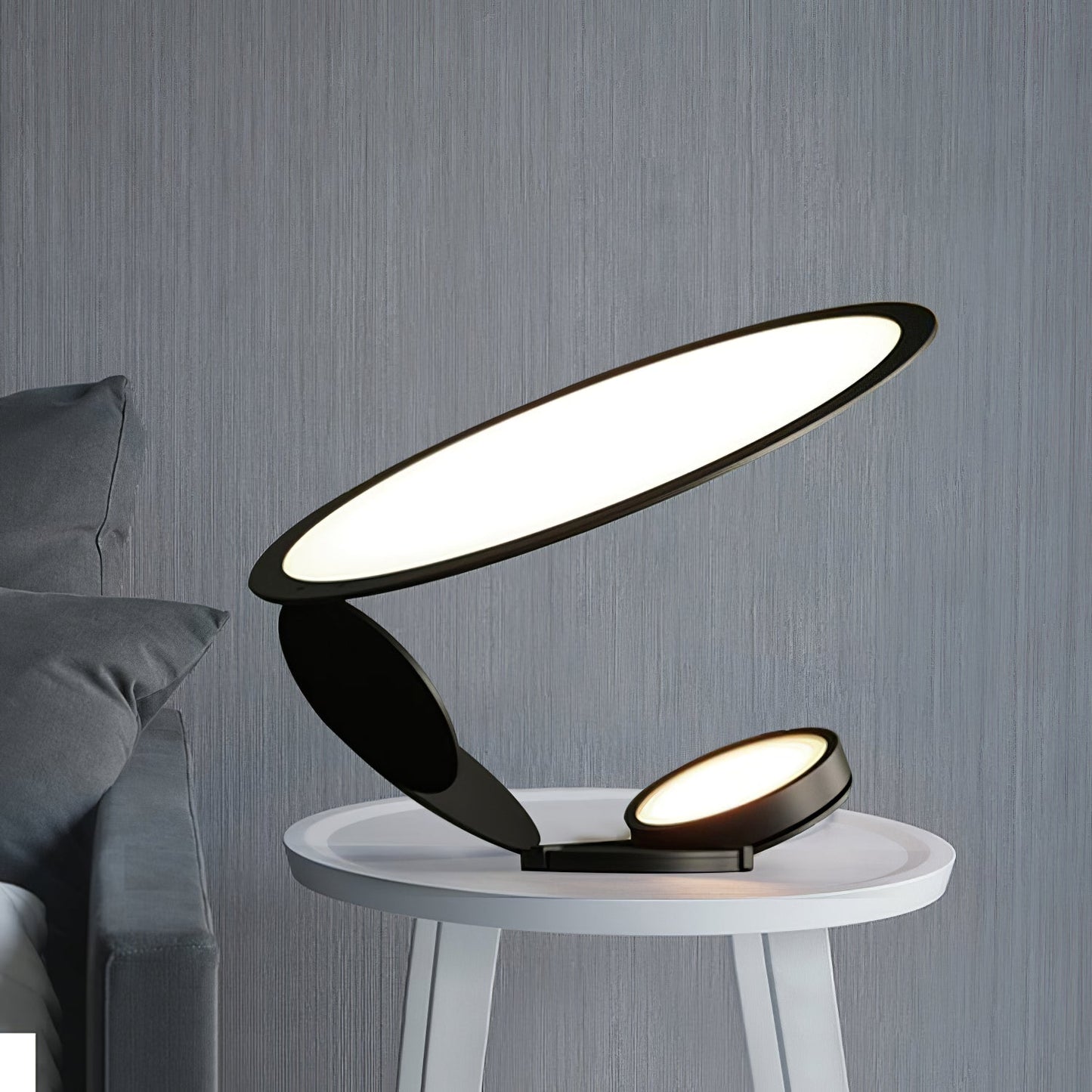 Modern Cut Table Lamp with Integrated LED – Stylish Indoor Lighting Fixture 6