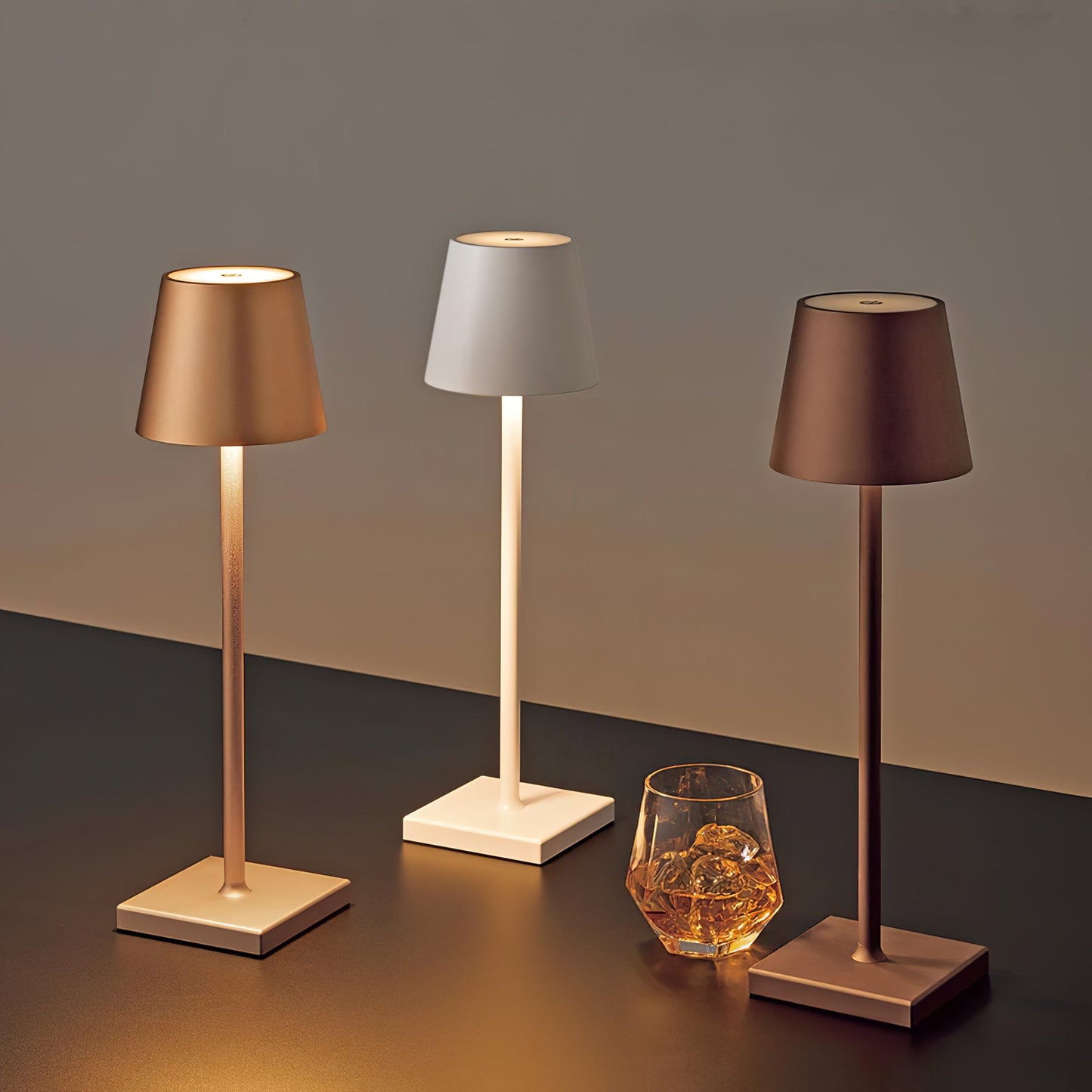 Portable LED Table Lamp with Built-in Battery – Dimmable Touch Control 9