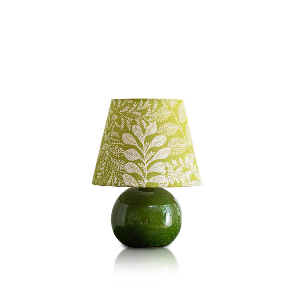 Dolly Table Lamp with Ceramic Base and Fabric Shade – Elegant Bedside or Desk Lamp 2