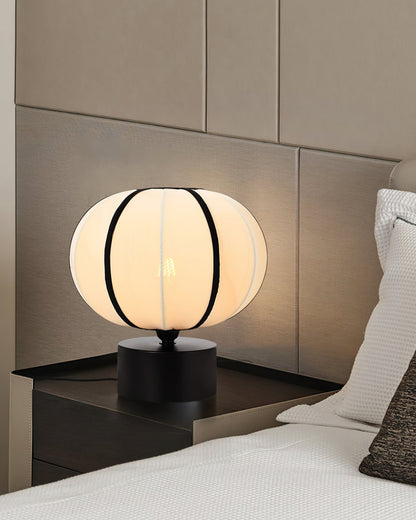 Modern Table Lamp with Unique Fabric Design for Desk or Table – Bright Indoor Lighting 7