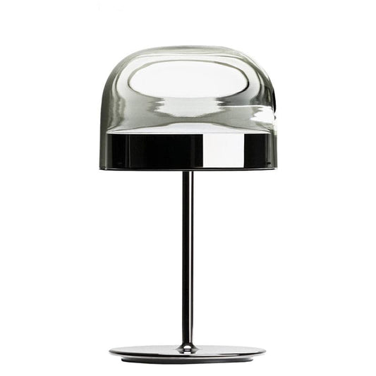 Contemporary LED Table Lamp with Metal and Glass Design – Warm Light for Bedroom or Living Room 1