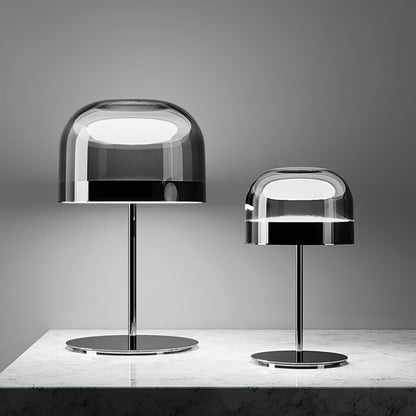 Contemporary LED Table Lamp with Metal and Glass Design – Warm Light for Bedroom or Living Room 5