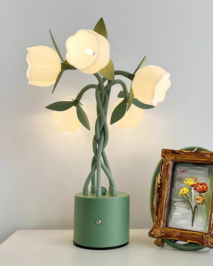 Faira Flower Table Lamp – Elegant Floral Design with Soft Ambient Glow 6