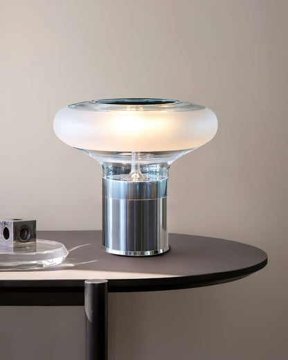 Elegant Five Table Lamp with Mouth-Blown Glass Shade – LED Lighting 9