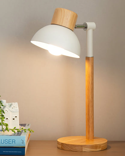 Modern Table Lamp with Wood Accent and Bird Figure – Stylish Bedside or Desk Lamp 7