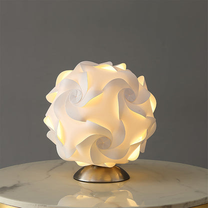 Elegant Flower Table Lamp with LED Bulb – Stylish Indoor Lighting Fixture 3