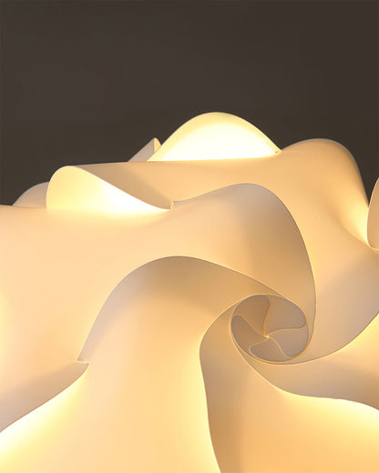 Elegant Flower Table Lamp with LED Bulb – Stylish Indoor Lighting Fixture 9