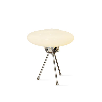 Contemporary Glass UFO Table Lamp with Elegant Design – 30cm Diameter 1
