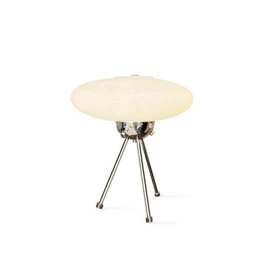 Contemporary Glass UFO Table Lamp with Elegant Design – 30cm Diameter 1