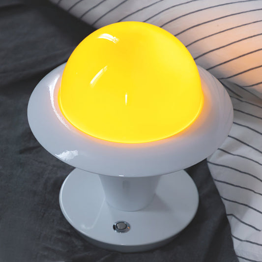 Glow Egg Table Lamp - Modern Cordless Design with Integrated LED for Bedside or Desk 1