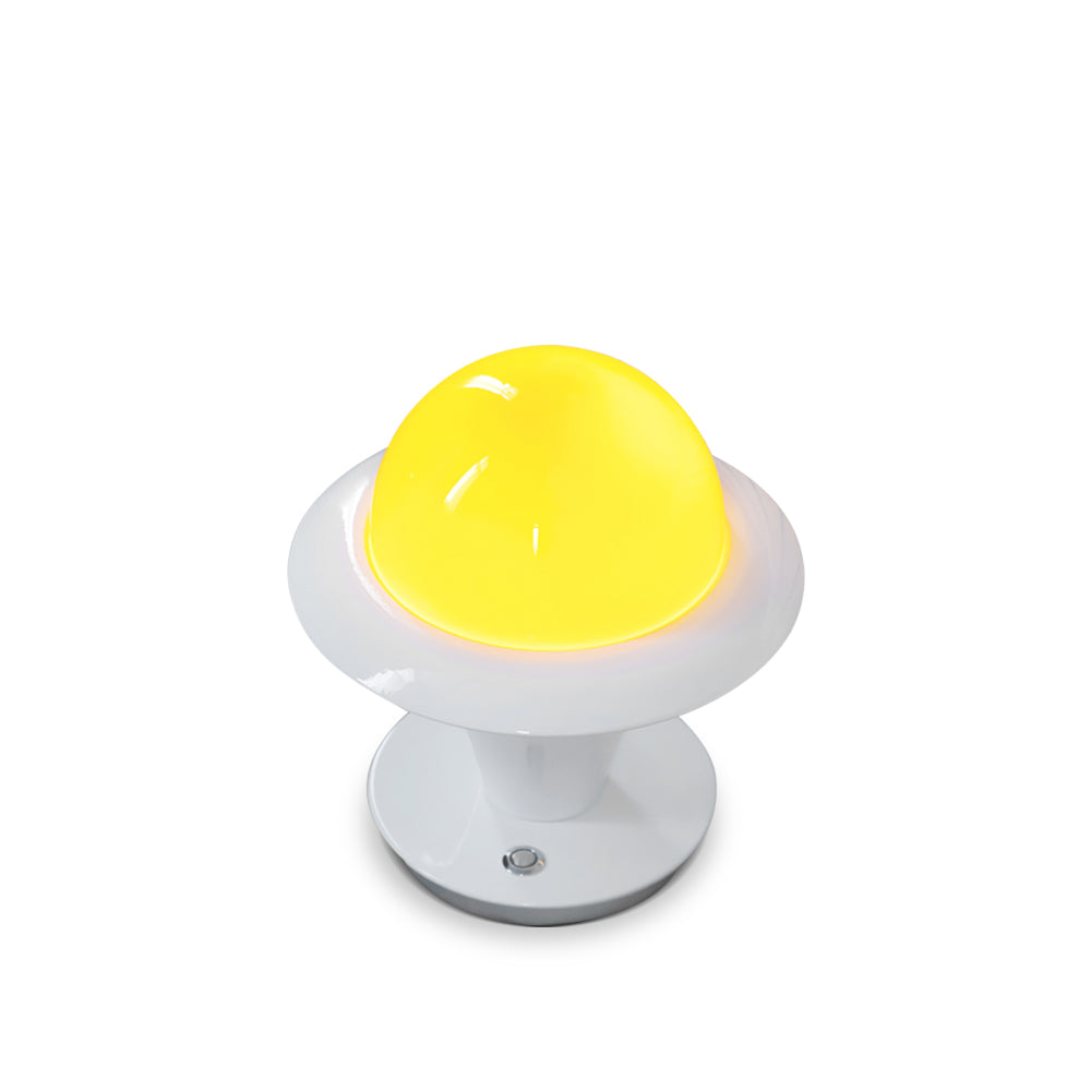 Glow Egg Table Lamp - Modern Cordless Design with Integrated LED for Bedside or Desk 2