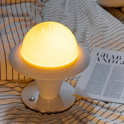Glow Egg Table Lamp - Modern Cordless Design with Integrated LED for Bedside or Desk 3