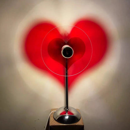 Heart-Shaped Table Lamp with Integrated LED – Cozy Bedroom Lamps for Romantic Ambiance 3