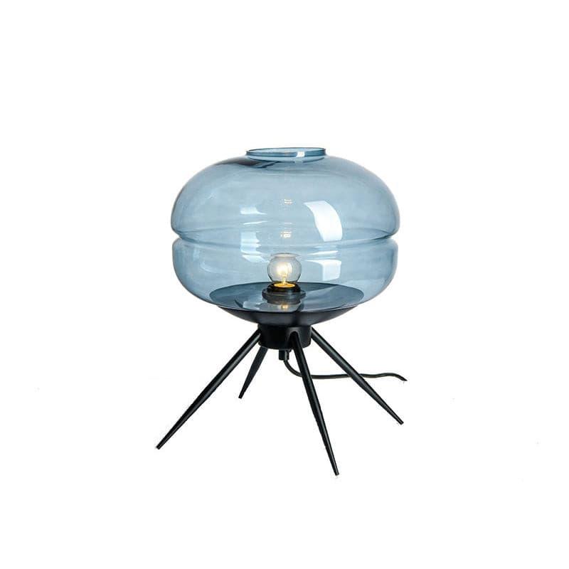 Elegant Glass Table Lamp with Unique Refraction Design for Living Room and Bedroom 11