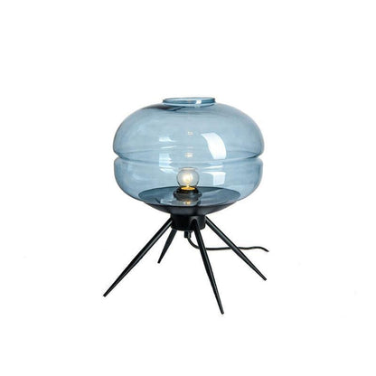 Elegant Glass Table Lamp with Unique Refraction Design for Living Room and Bedroom 11