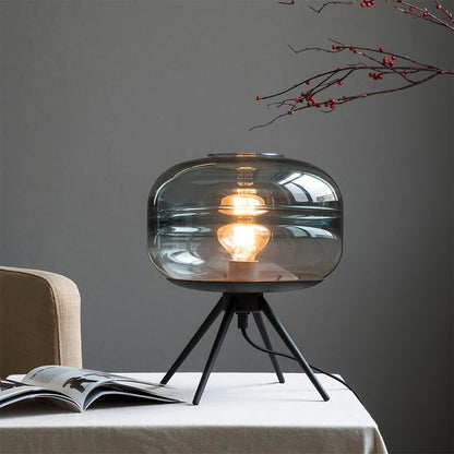 Elegant Glass Table Lamp with Unique Refraction Design for Living Room and Bedroom 5