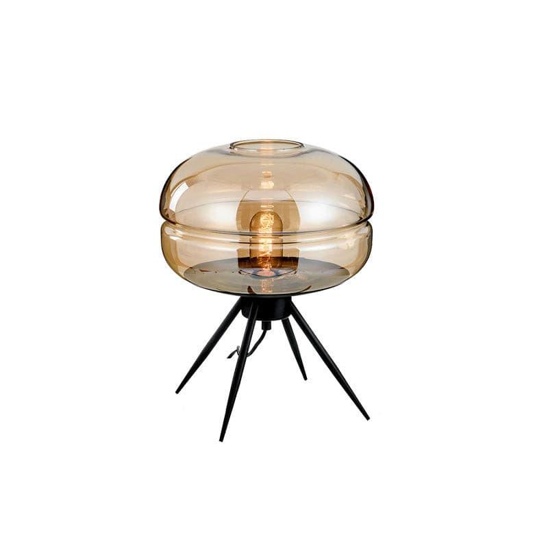 Elegant Glass Table Lamp with Unique Refraction Design for Living Room and Bedroom 10