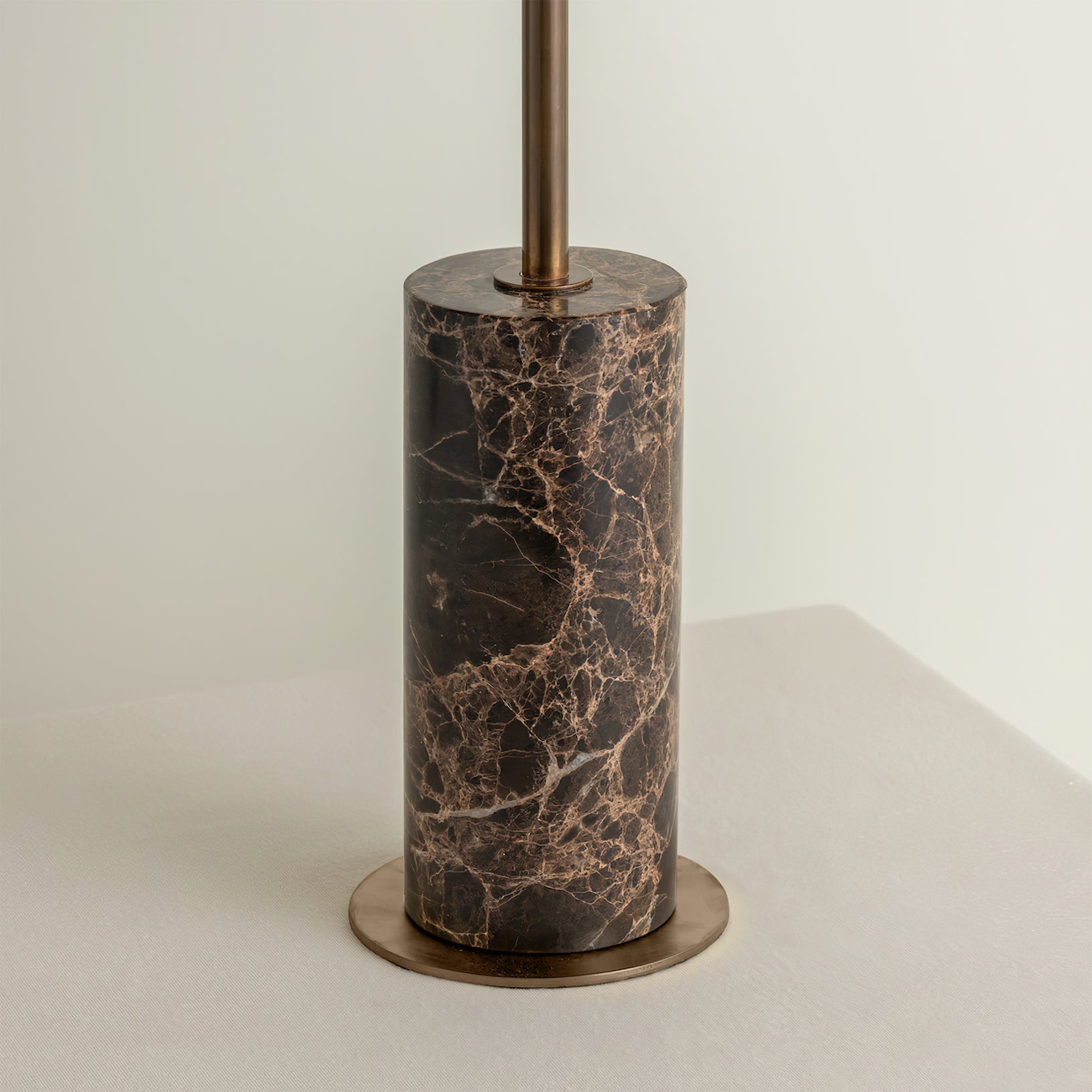 Stylish Jute and Marble Table Lamp with Rattan Shade – Ideal for Bedside or Desk 6