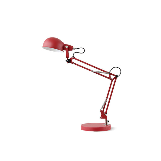 Adjustable Red Table Lamp with Metal Body – Modern Indoor Lighting 1